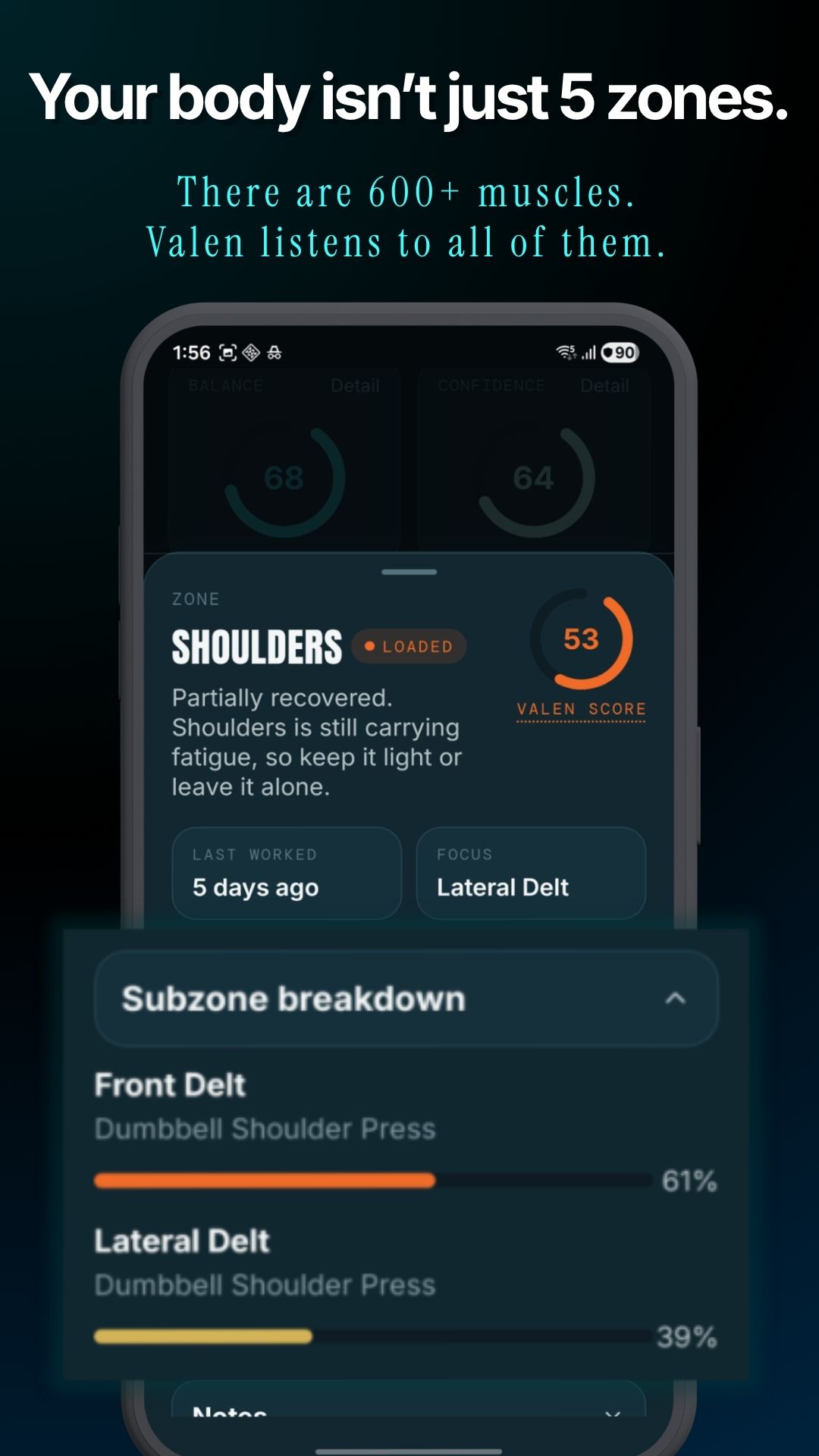 Valen subzone breakdown screenshot